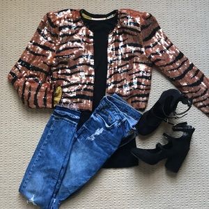 Vintage sequin jacket